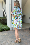Emily McCarthy Stella Dress Linen Magnolia