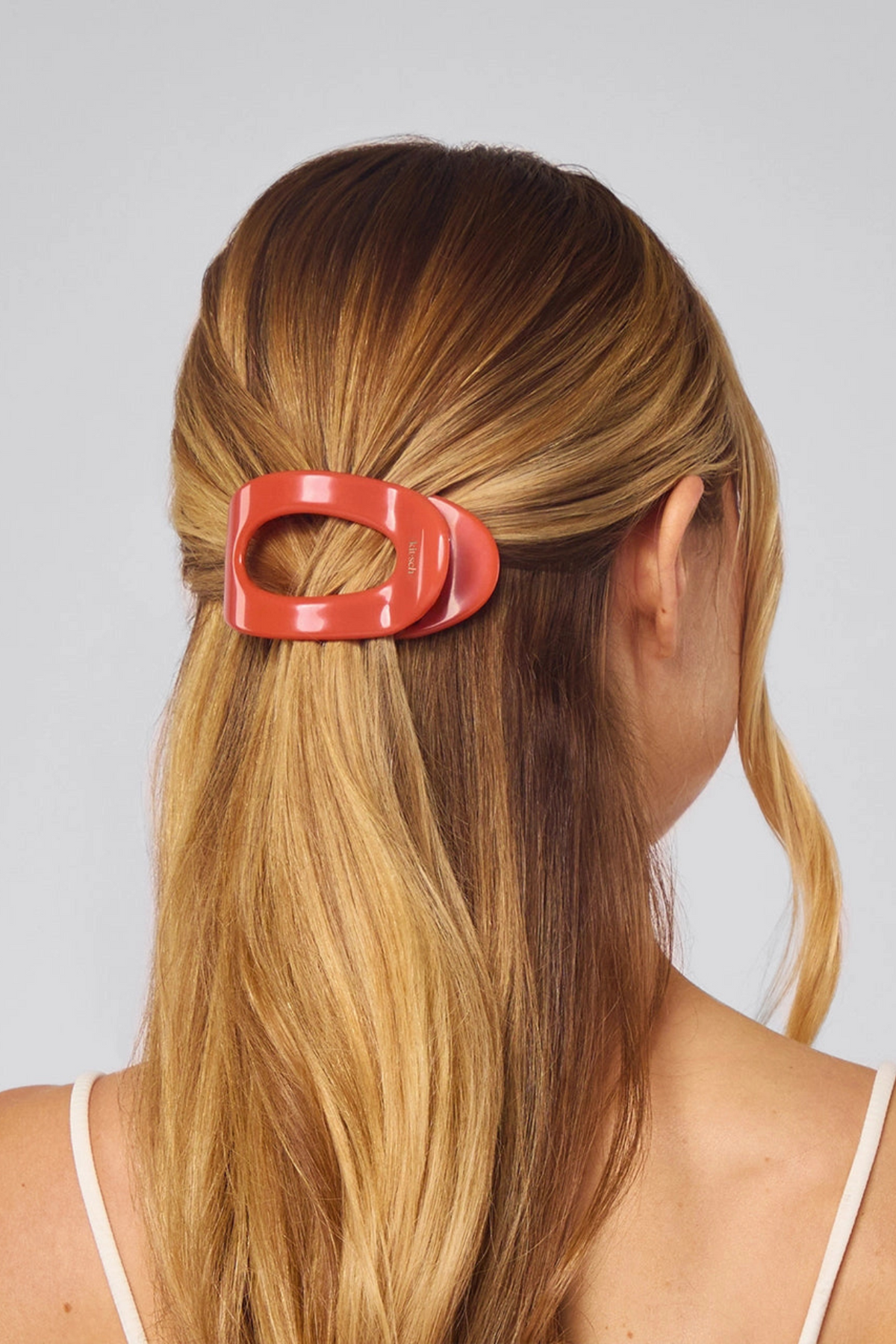 KITSCH Soft Cherry Flat Cloud Hair Clip