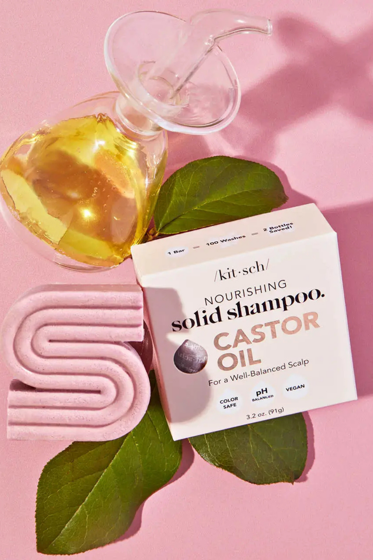 KITSCH Castor Oil Nourishing Shampoo Bar