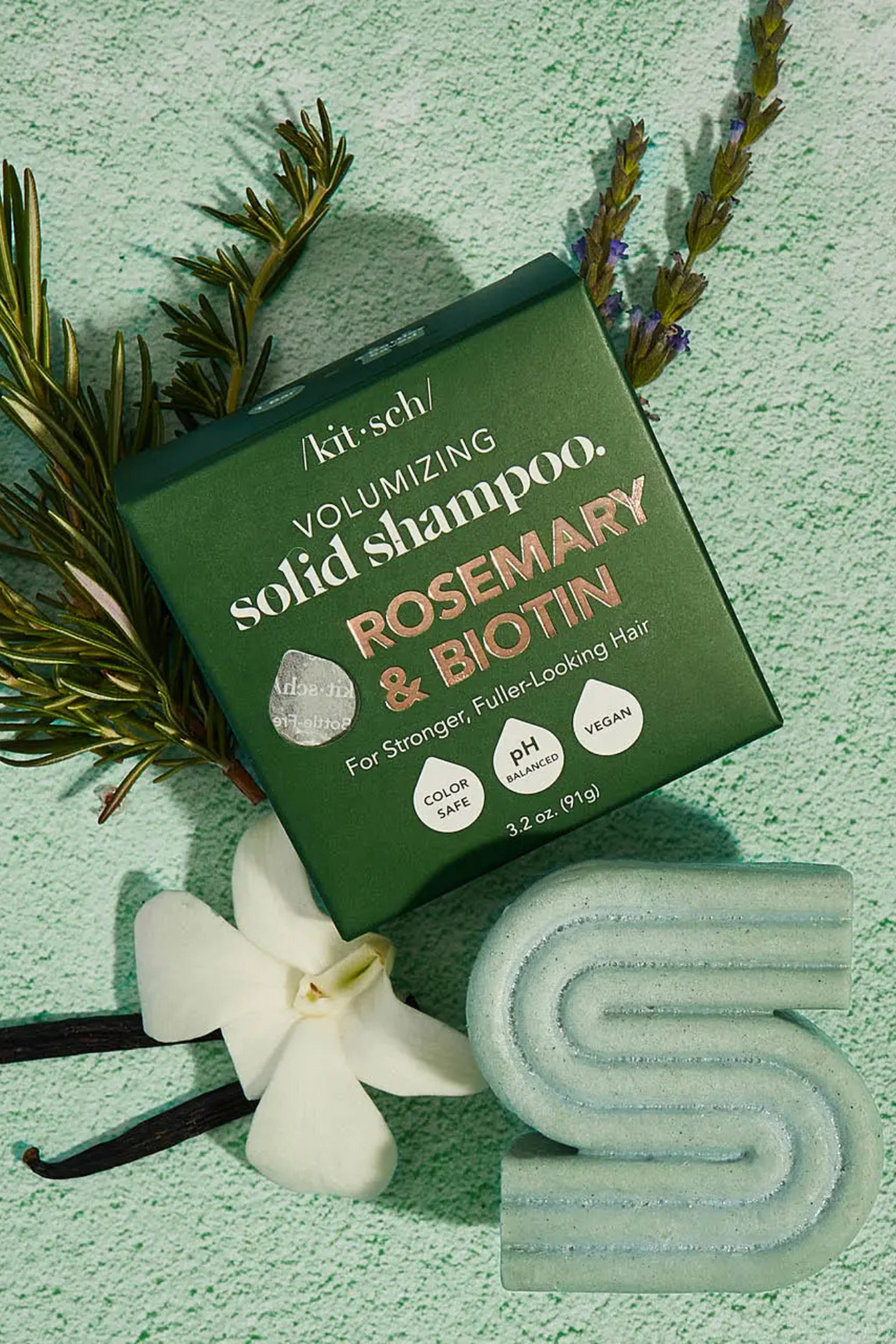 KITSCH Rosemary & Biotin Volumizing Solid Shampoo Bar