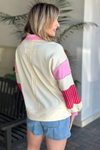 Billini Collared Long Sleeve Sweatshirt Top