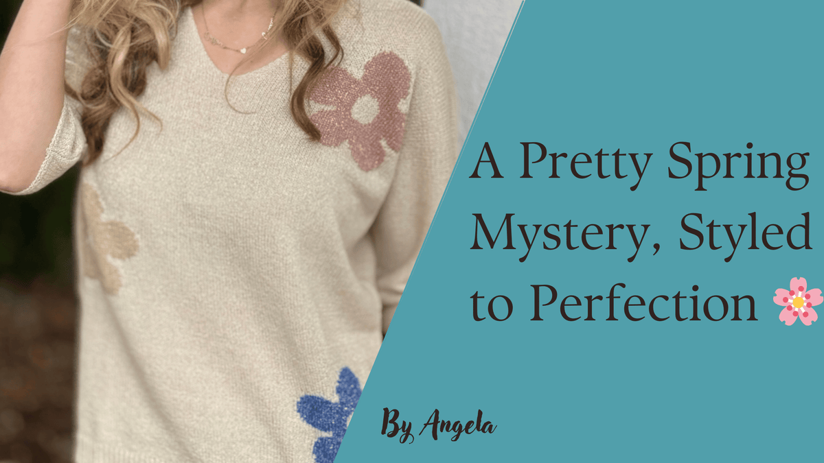 A Spring Mystery, Styled to Perfection 🌸