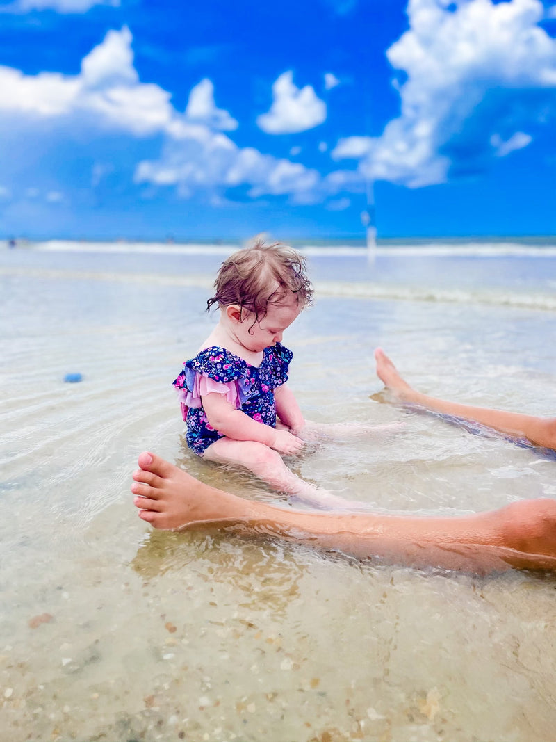 Kids at the beach. The Pink Nickel Boutique