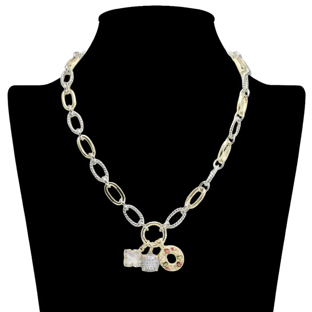 The Golden Clover Charm Necklace