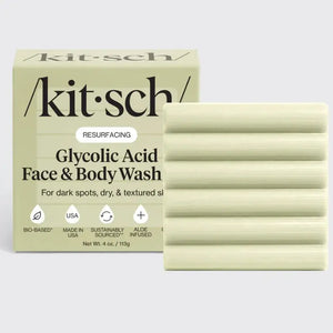 Kitsch Glycolic Acid Face & Body Wash Bar
