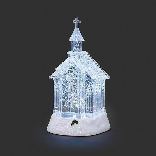 Roman Lighted Clear Church