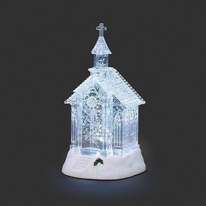 Roman Lighted Clear Church