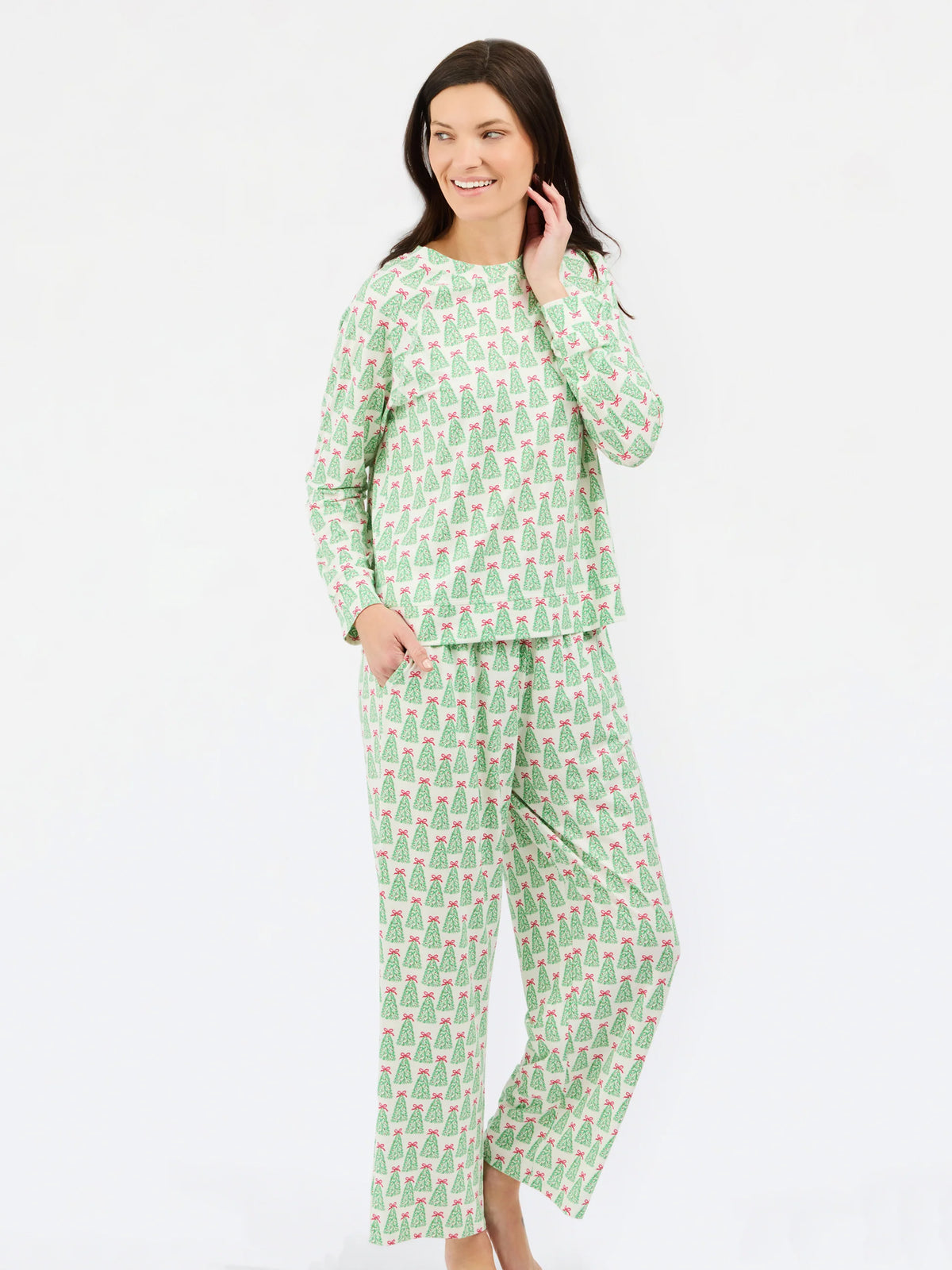 Mary Square Annie Christmas Pajama Set – Rosy Woodlands