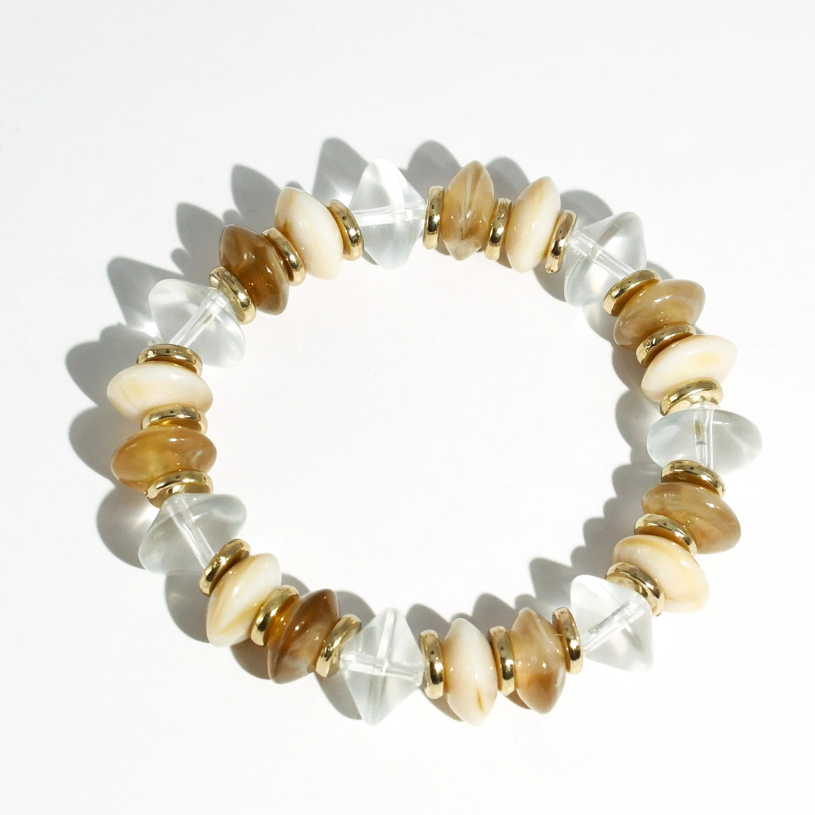 The Cream Pop Beaded Bracelet