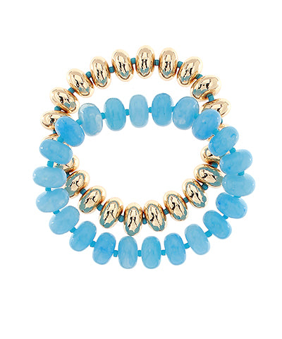 Chunky Marble Bracelets