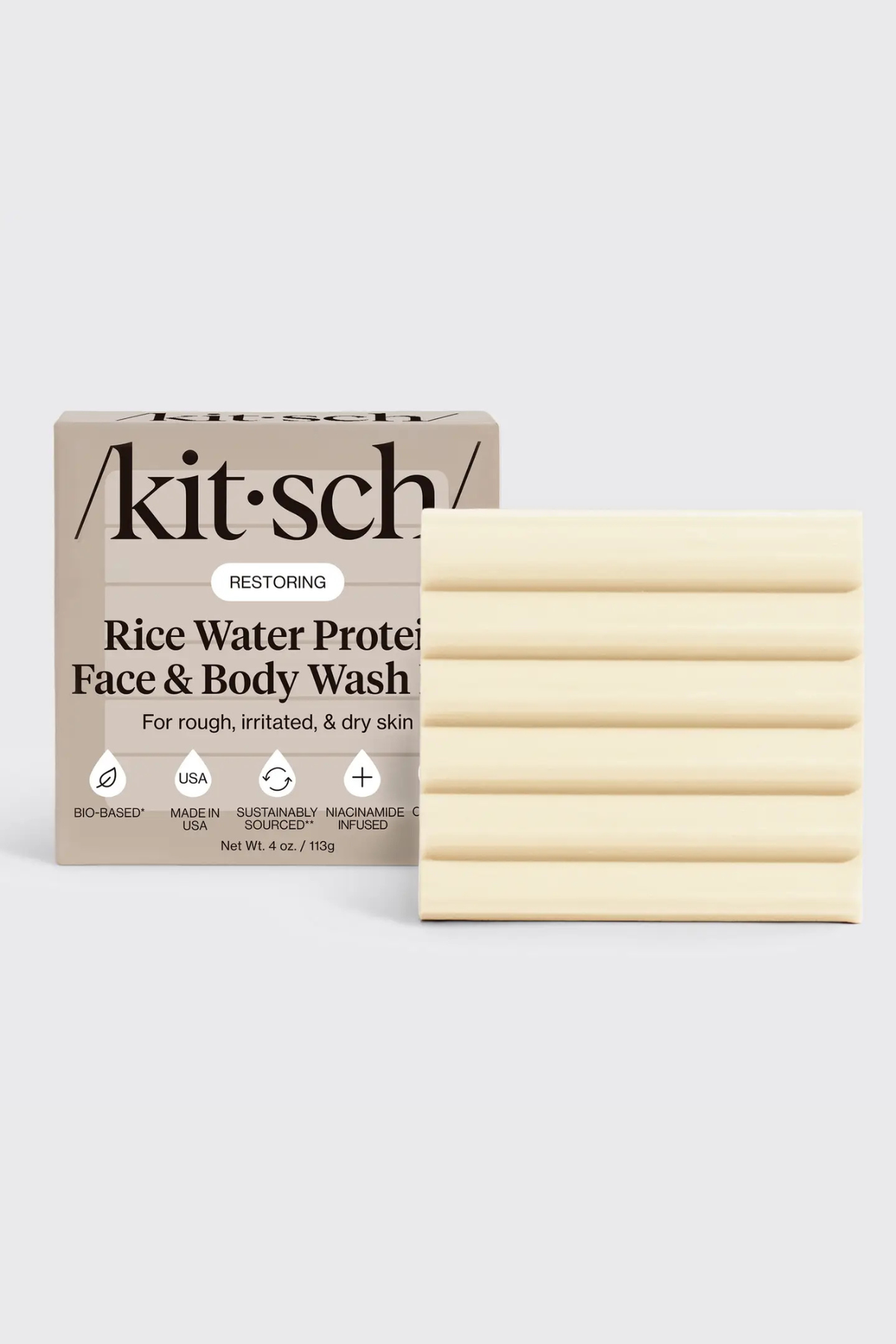 Kitsch Hydrating Rice Water Body Wash Bar