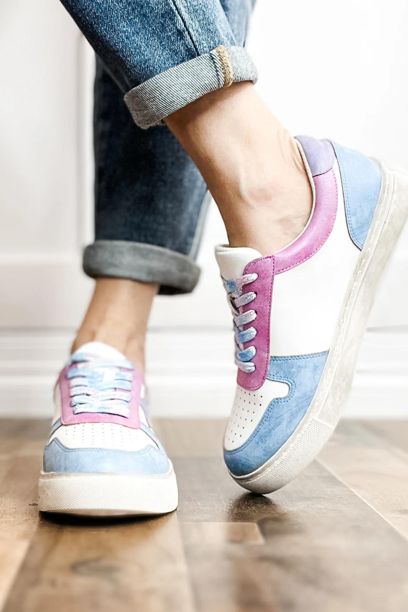 Corkys Constellation Tennis Shoes in Pastel Multi Women s Clothing Boutique The Pink Nickel