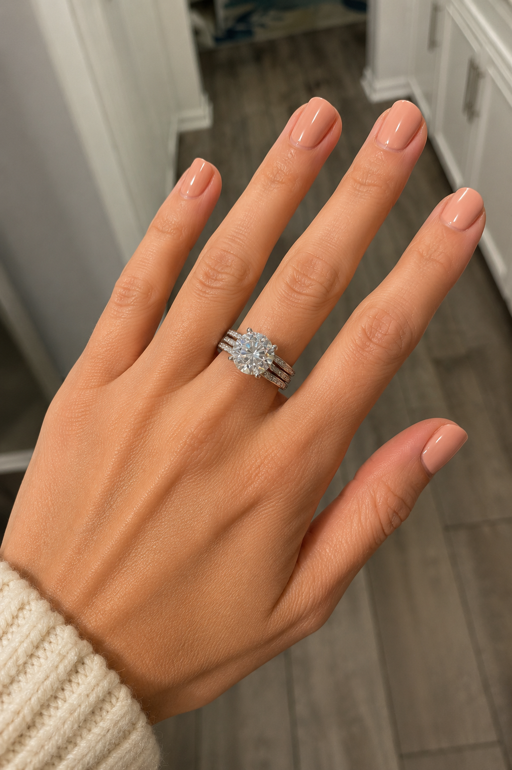 Forever Radiance 5.0 CT Moissanite Ring