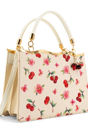 The Amalfi Cherry Blossom Crossbody Bag