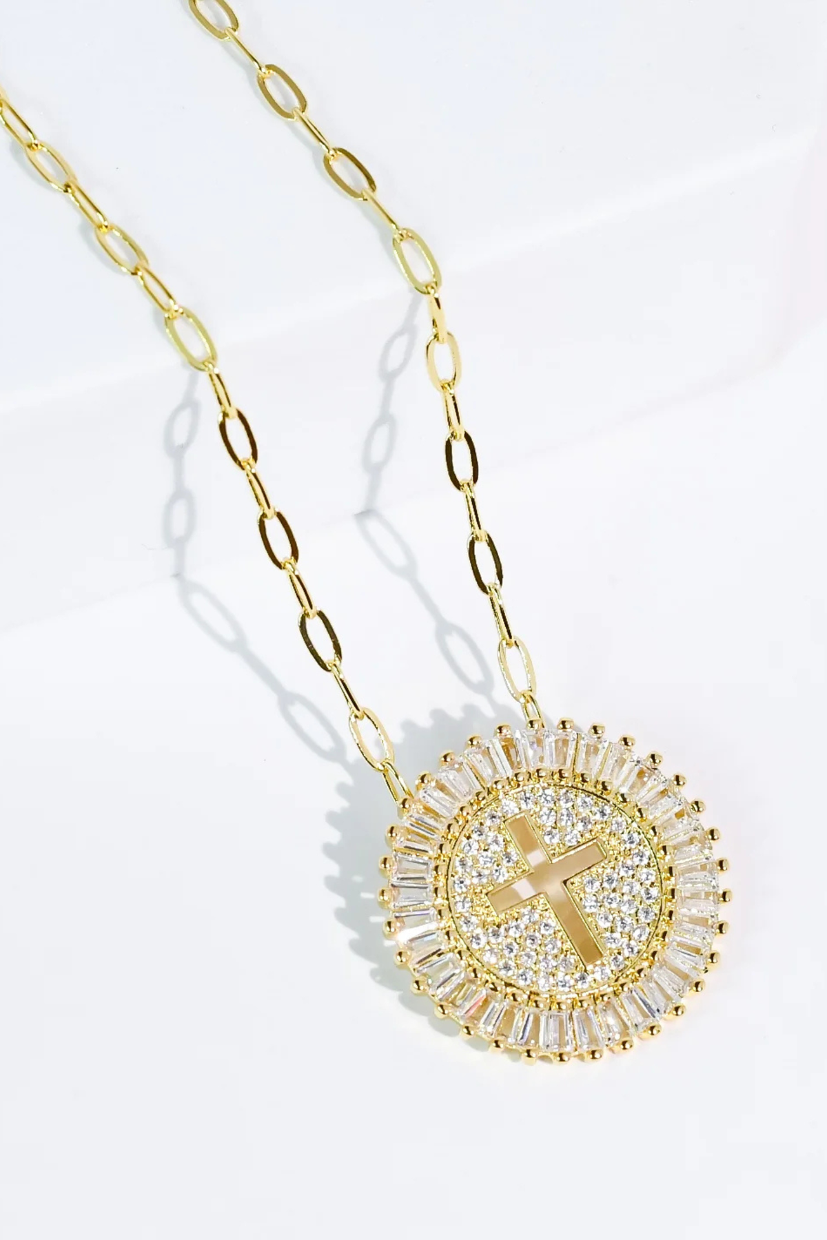 The Grace Radiance Cross Necklace