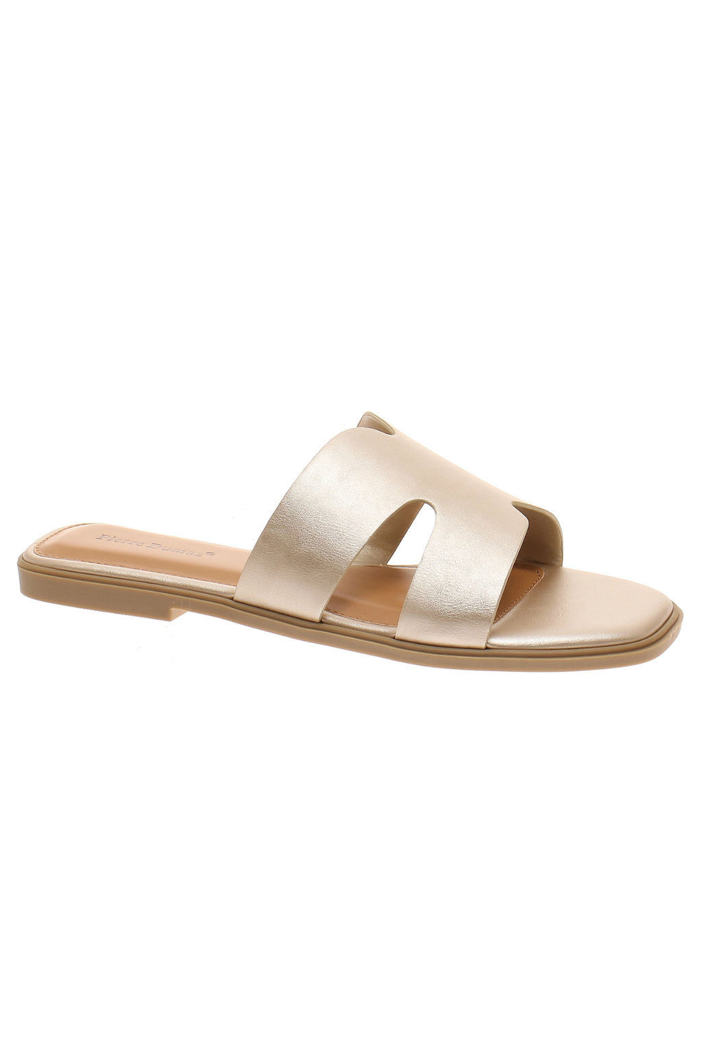Empress Gold Slide Sandal – Women's Clothing Boutique | The Pink Nickel