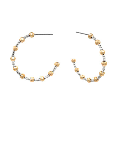 38MM CCB Ball Stud Earrings