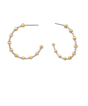 38MM CCB Ball Stud Earrings