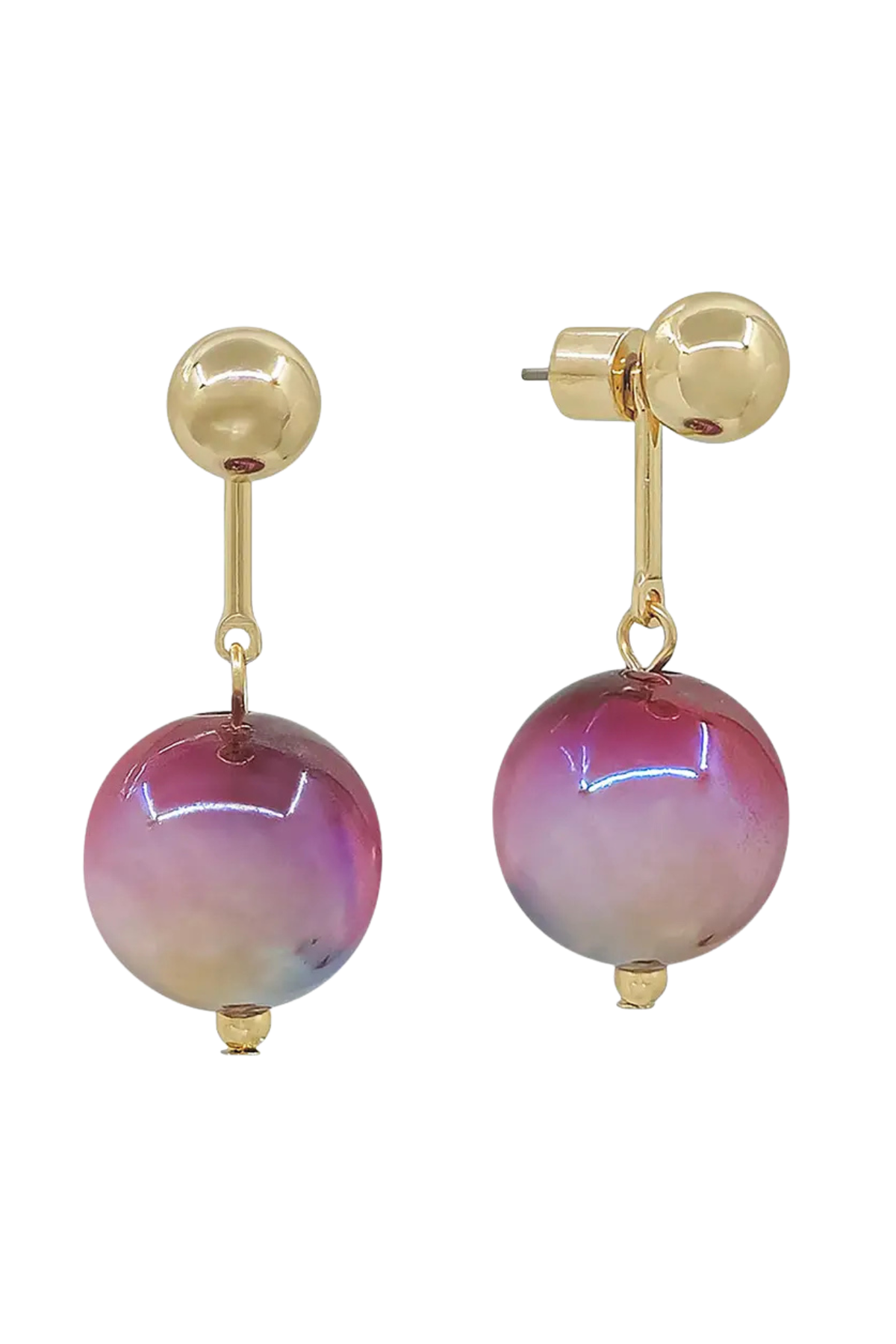 Sunset Glow Ombre Drop Earrings