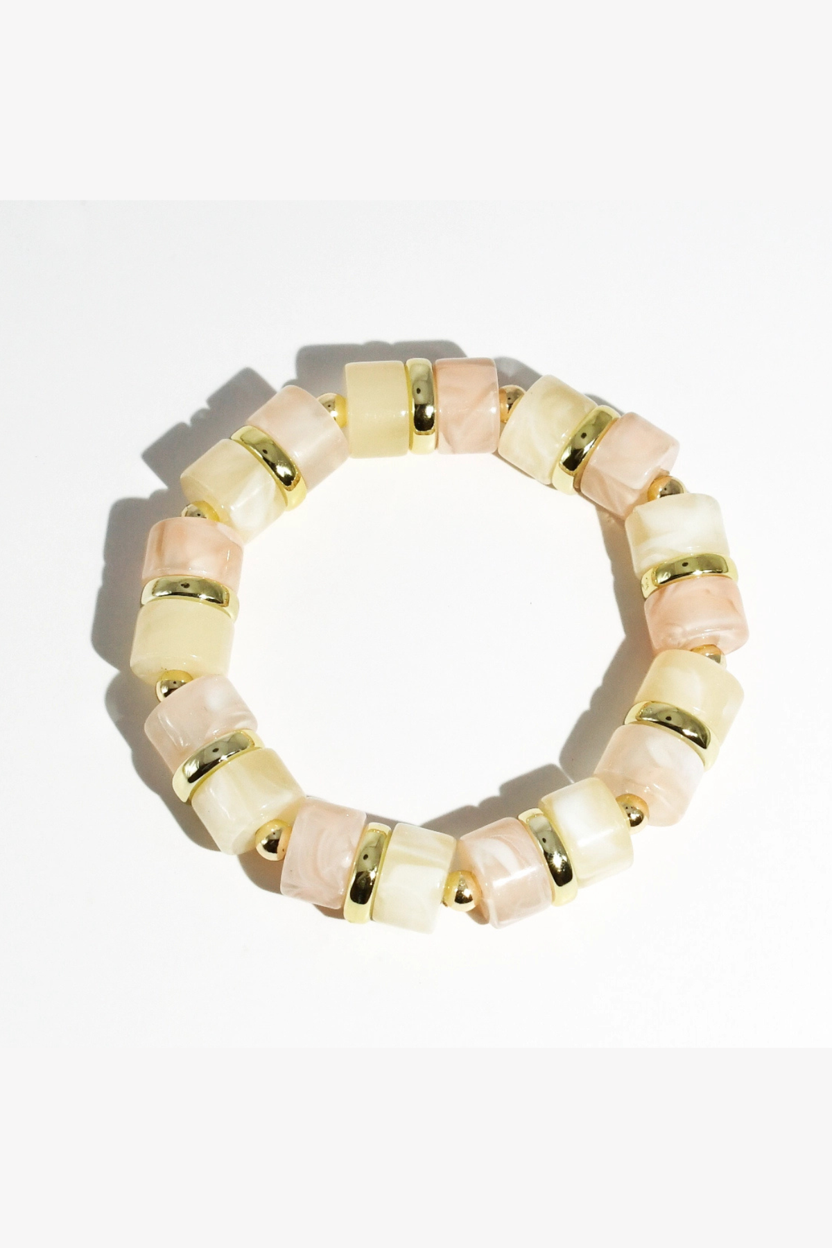 The Blush Radiance Stretch Bracelet