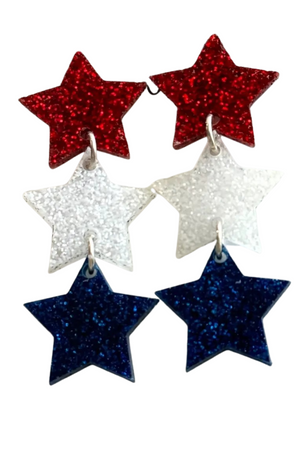 Star-Spangled Statement Earrings