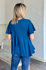 Easy Day Textured Swing Top