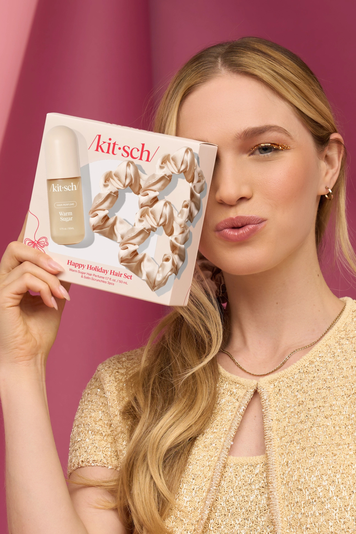 Kit-sch Warm Sugar Holiday Hair Set
