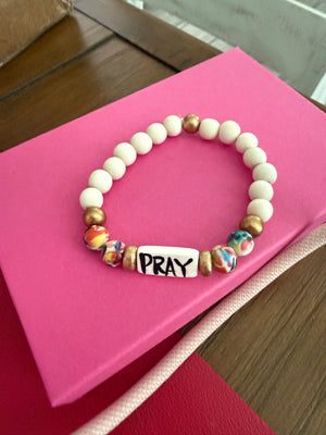 Words to Live By Affirmation Bracelet
