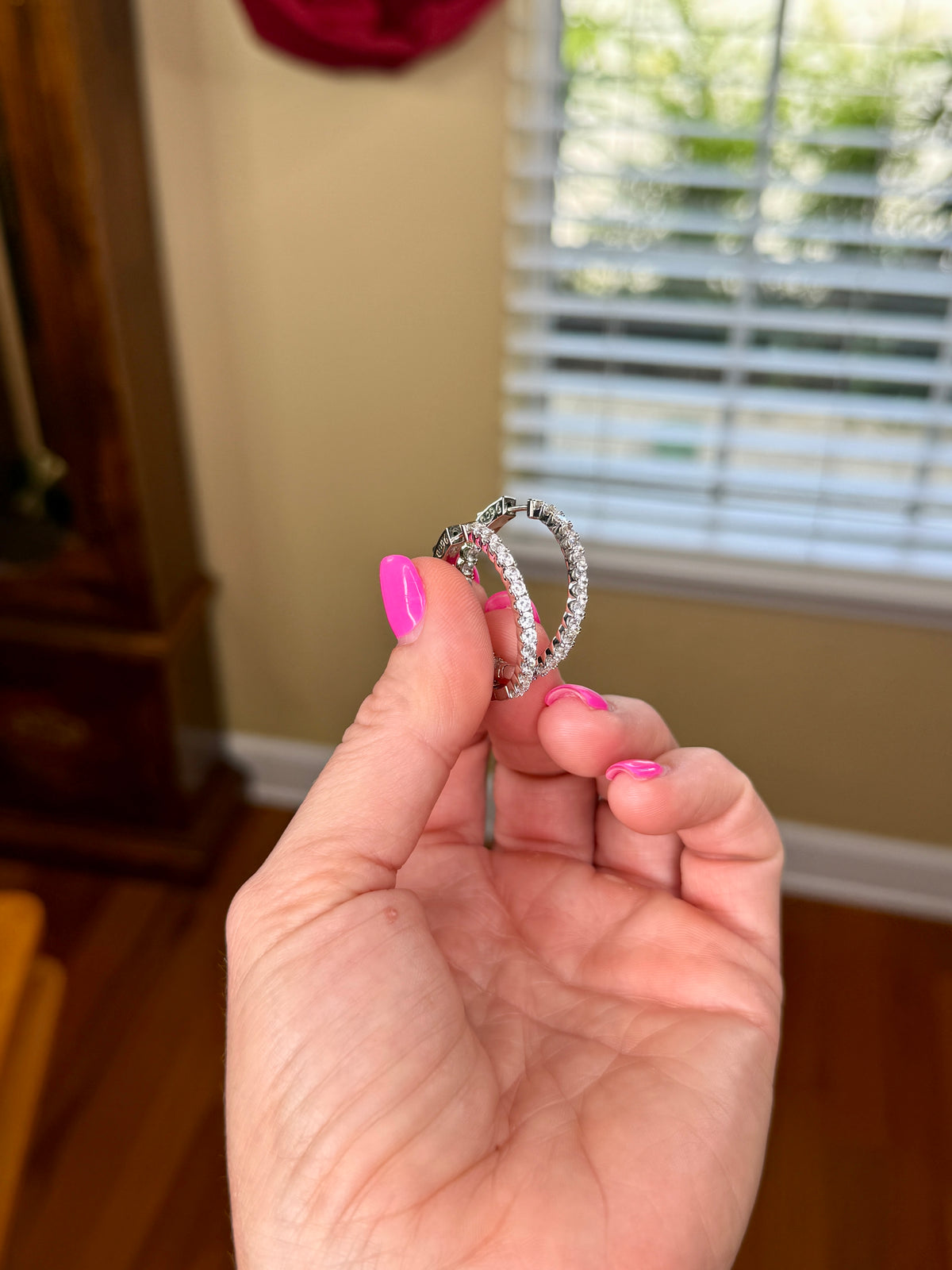 The Everleigh Moissanite Hoops
