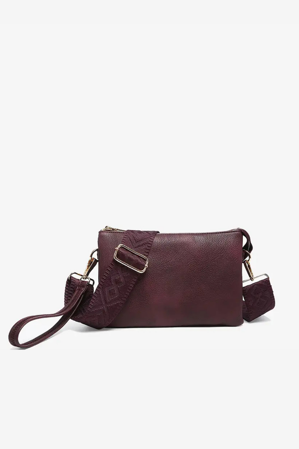 Izzy Crossbody with Guitar Strap in Cherry Lacquer