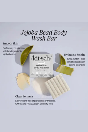 Kit-sch Jojoba Bead Exfoliating Body Wash Bar