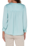 Liverpool Pastel Turquoise Woven Blouse