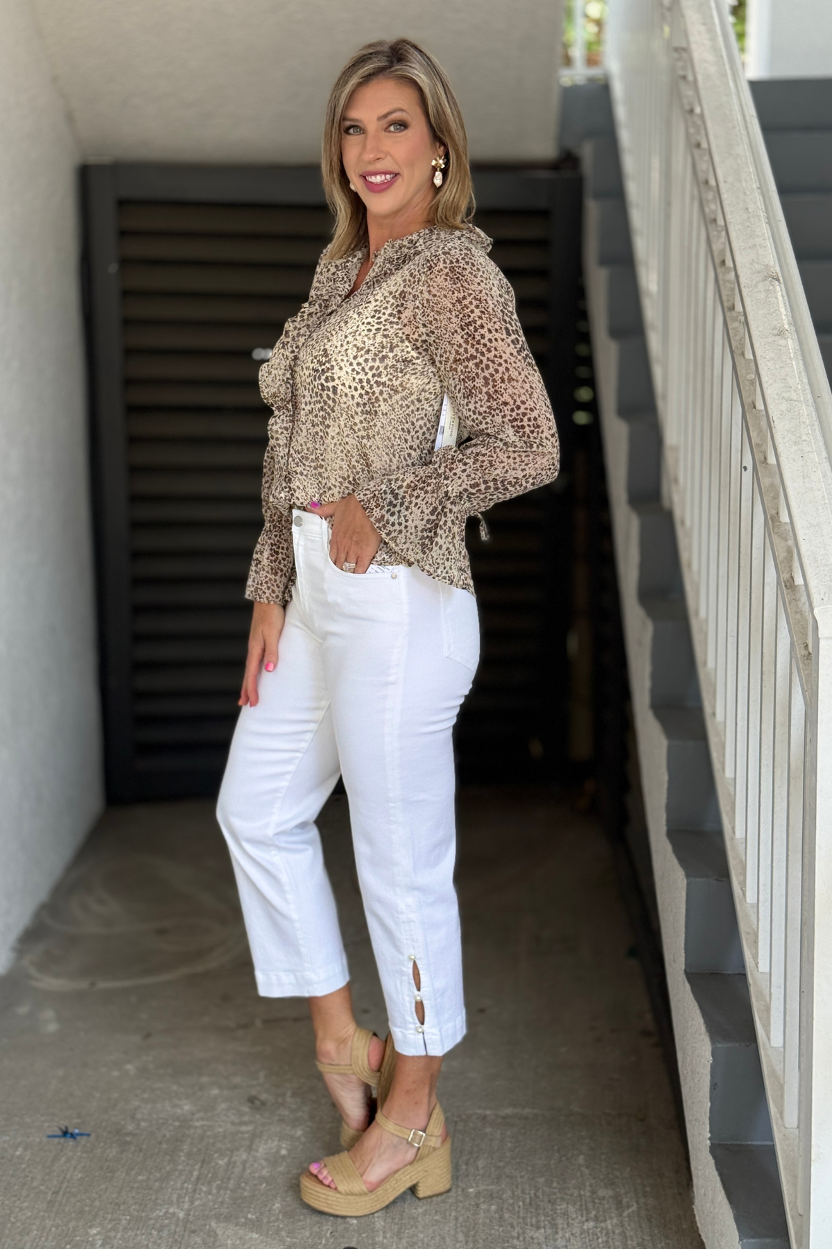 Liverpool Pearl Lane Crop Jeans