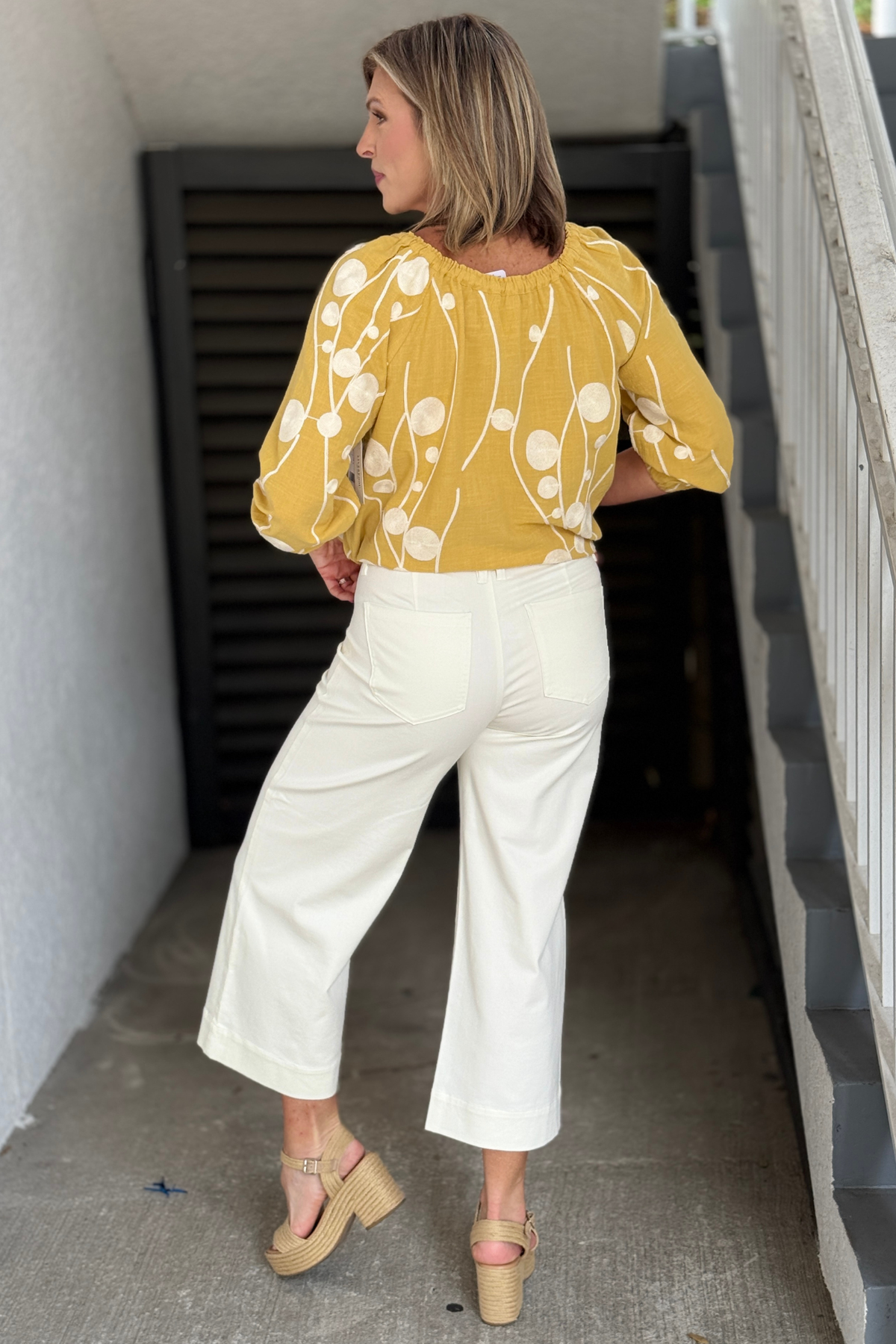 Summer White Wide Leg Pants Boutique