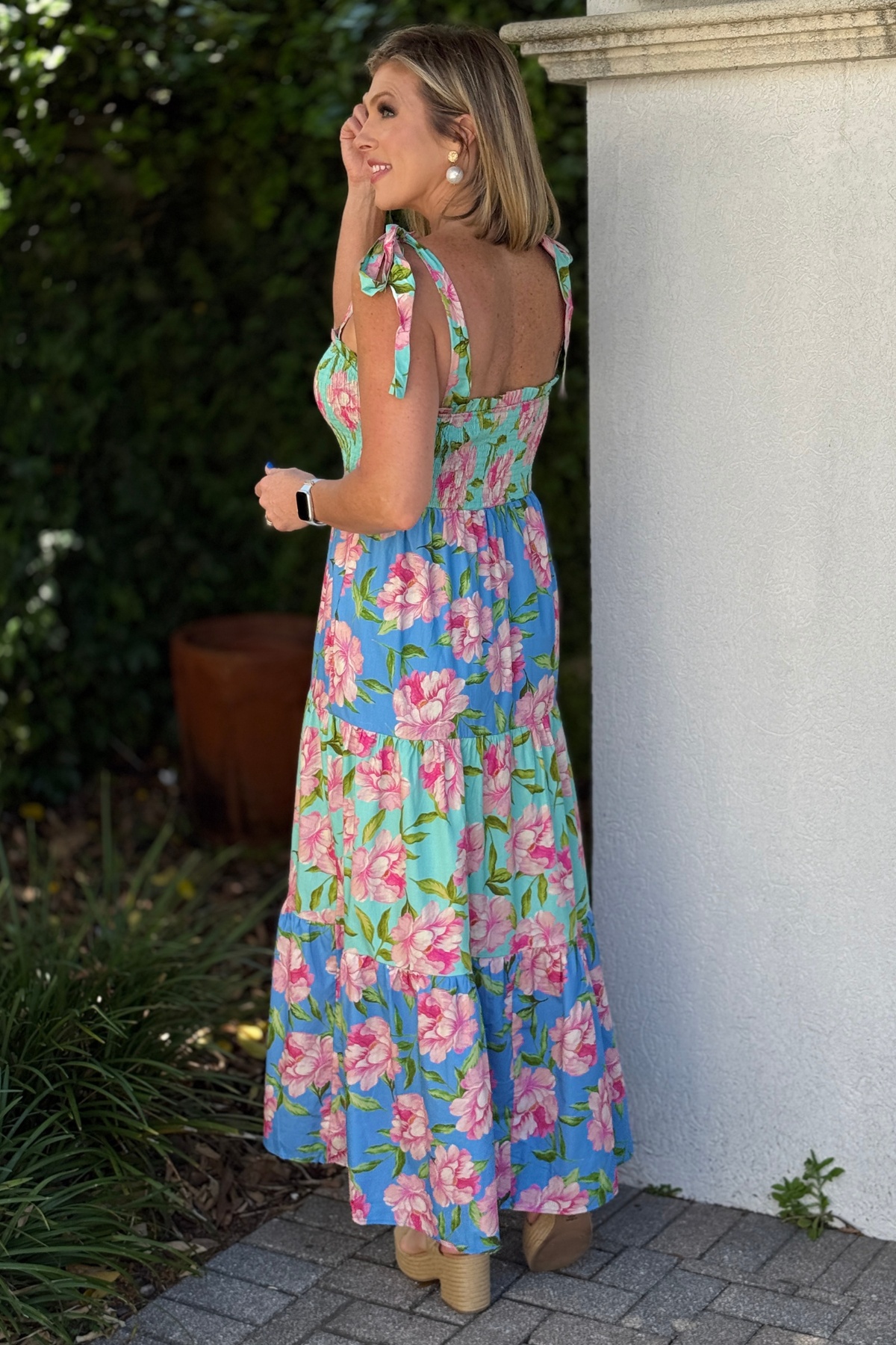 Pastel Glow Garden Maxi Dress | Floral Tiered Summer Maxi Women's Clothing Boutique | The Pink Nickel Pastel Glow Garden Maxi Dress | Floral Tiered Summer Maxi Women's Clothing Boutique | The Pink Nickel