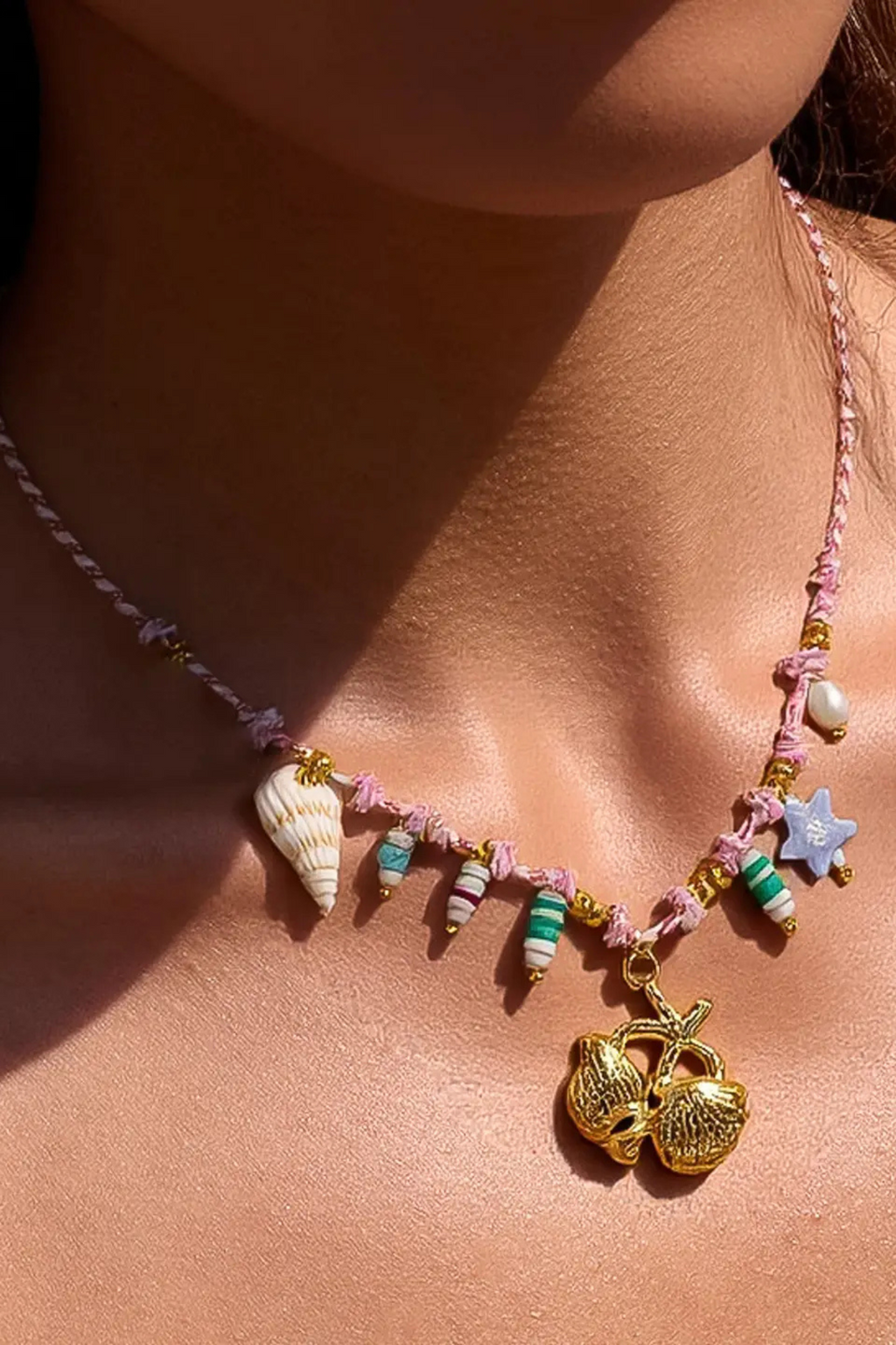 Sol Charm Rope Necklace – Women's Clothing Boutique | The Pink Nickel
