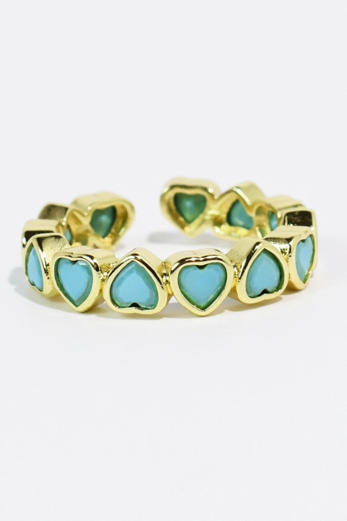 The Heart Glow Adjustable Ring