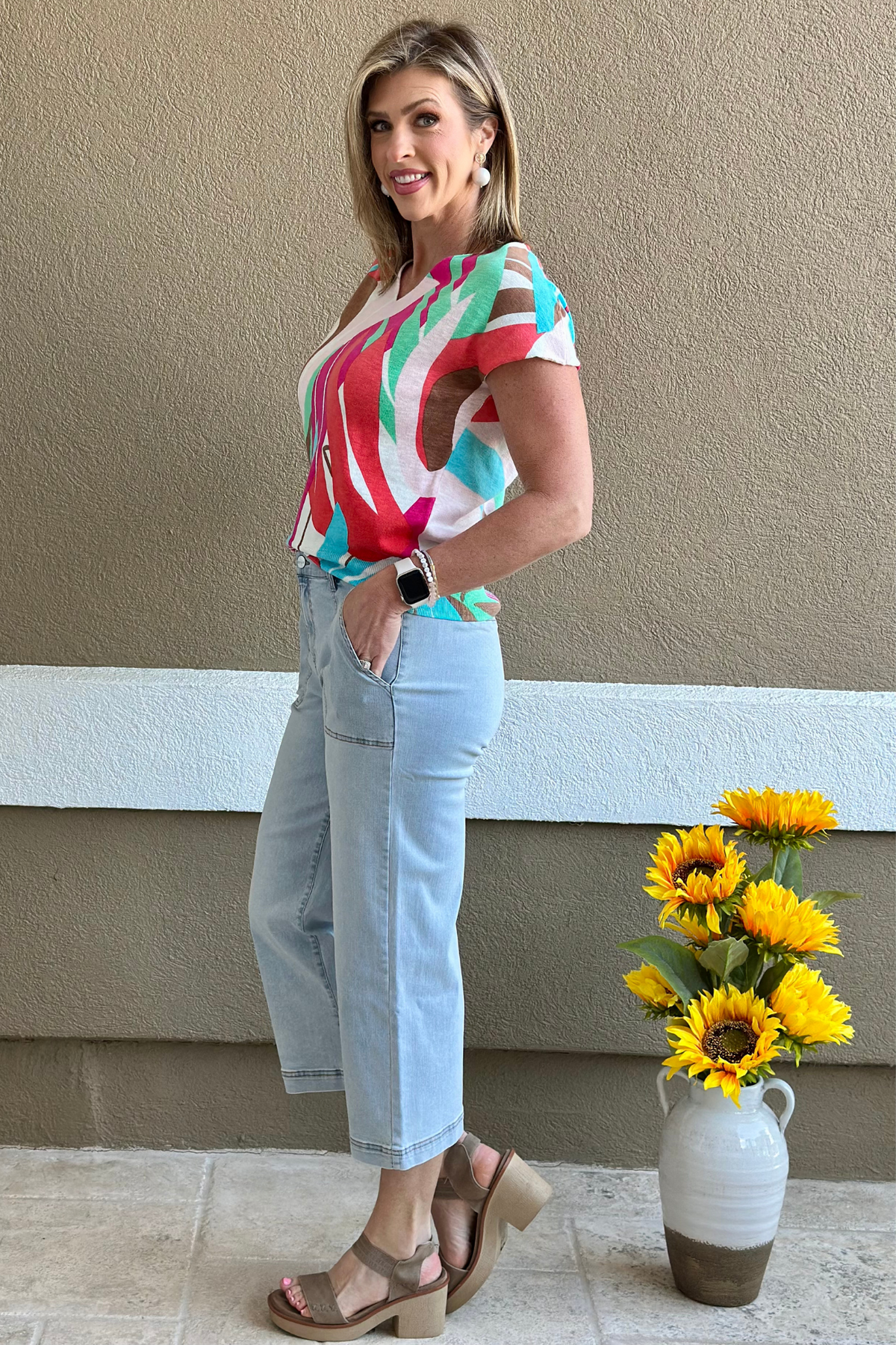 Renuar Bleach Out Pocket Jean