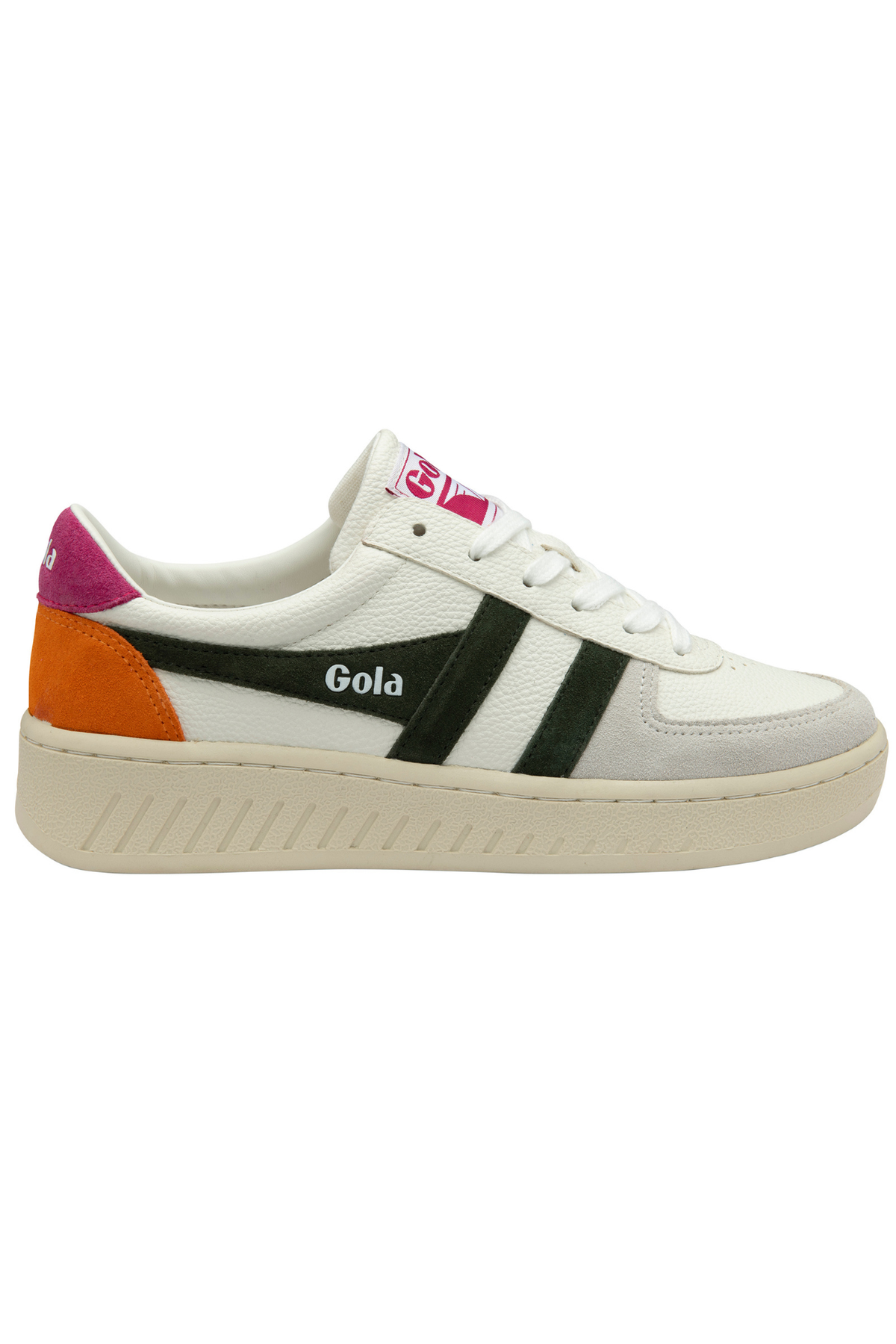 women’s gola sneakers styled casual white court sneaker