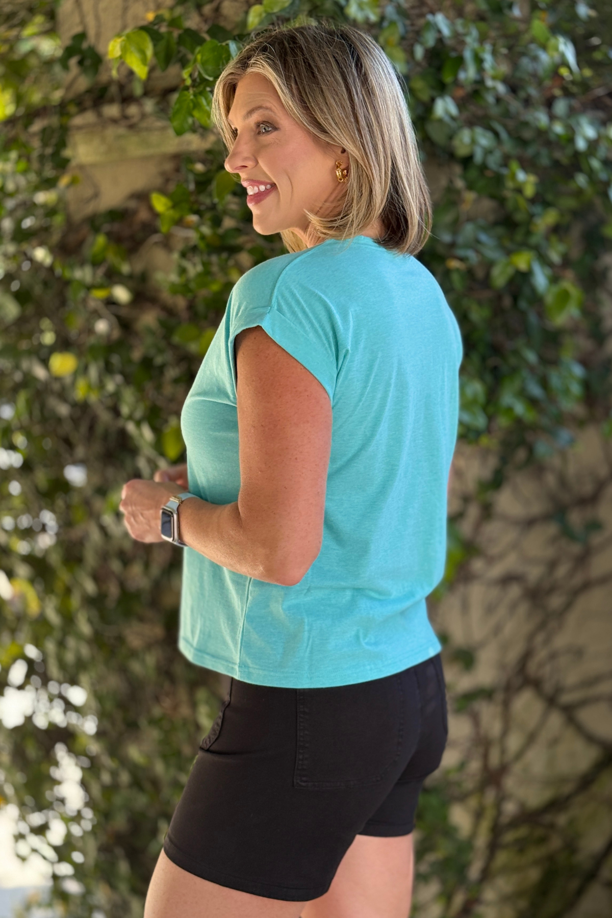 casual short sleeve summer top