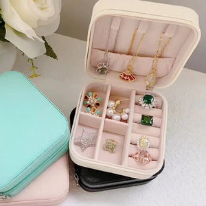 The Luxe Mini Travel Jewelry Case