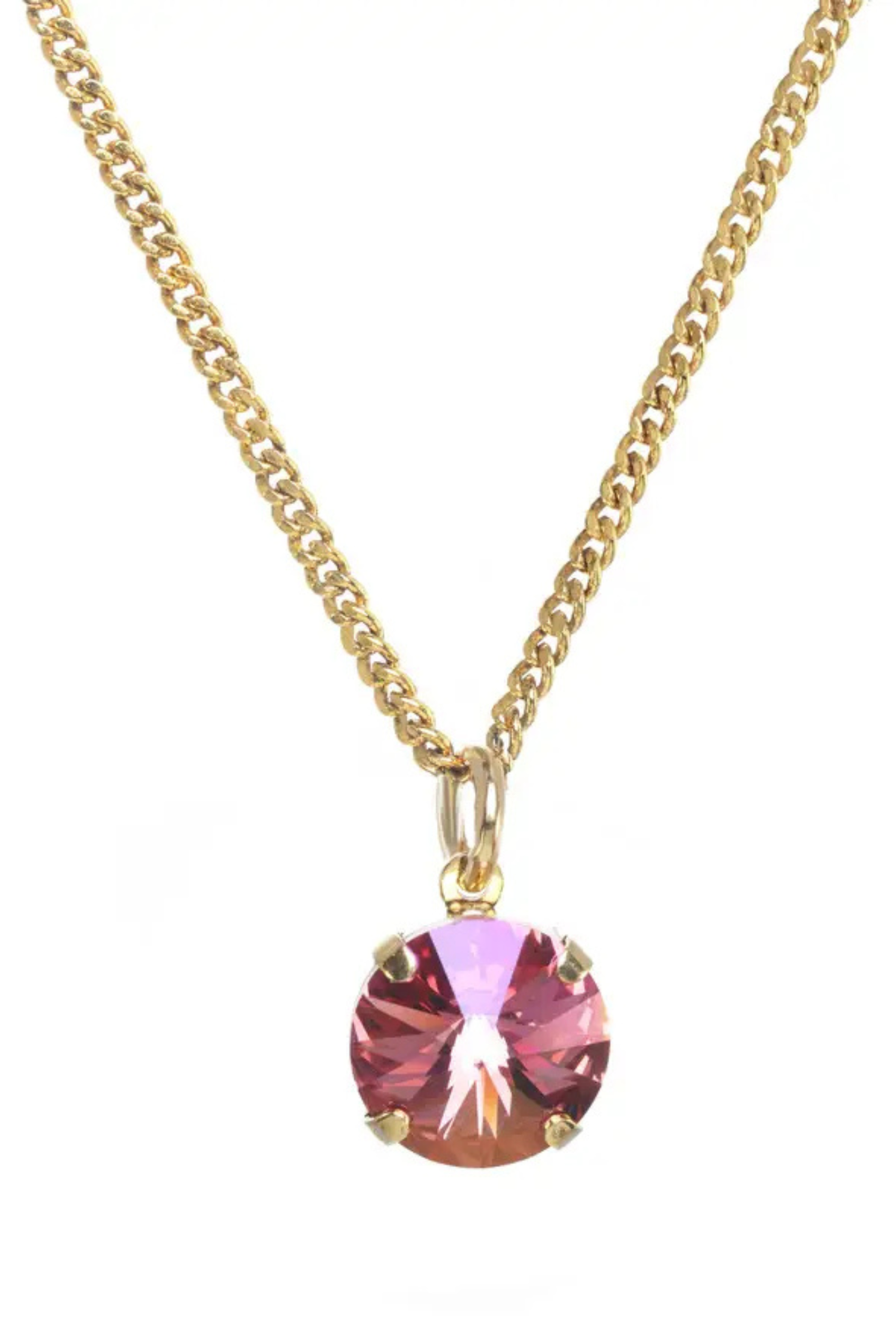 TOVA Talia Pendant Necklace in Lemon Rose