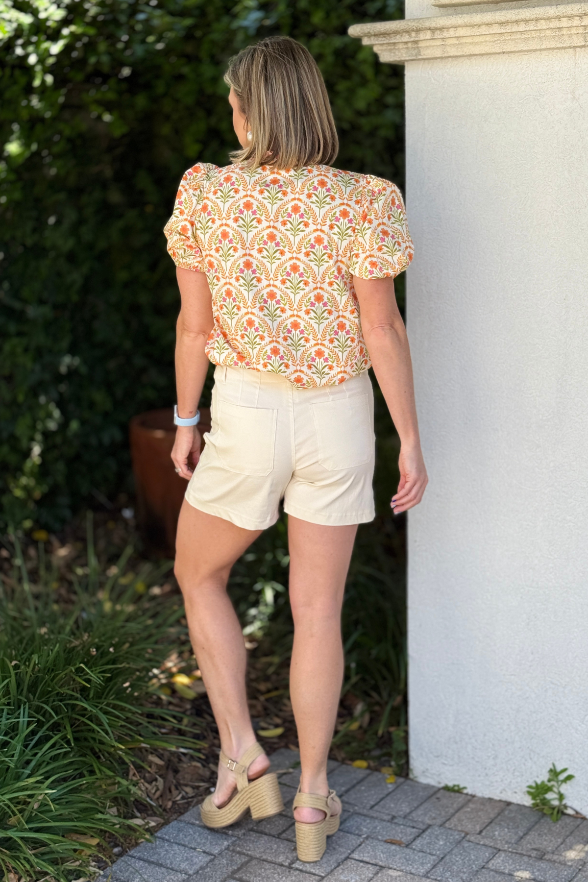 comfortable womens high rise summer shorts