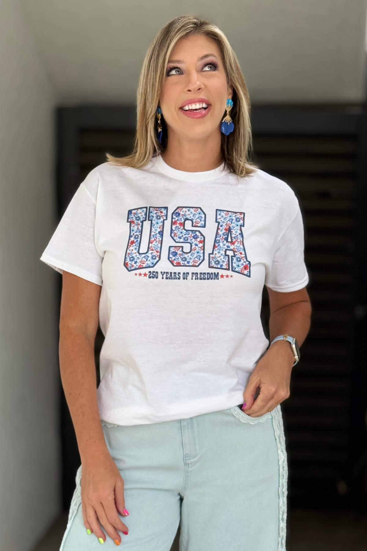 250 Years of Freedom patriotic t-shirt