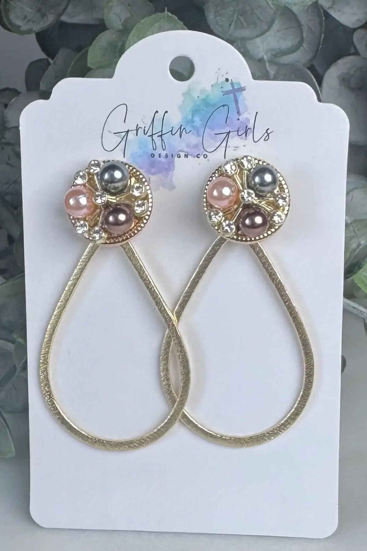 The Hazel Pearl Luxe Hoops