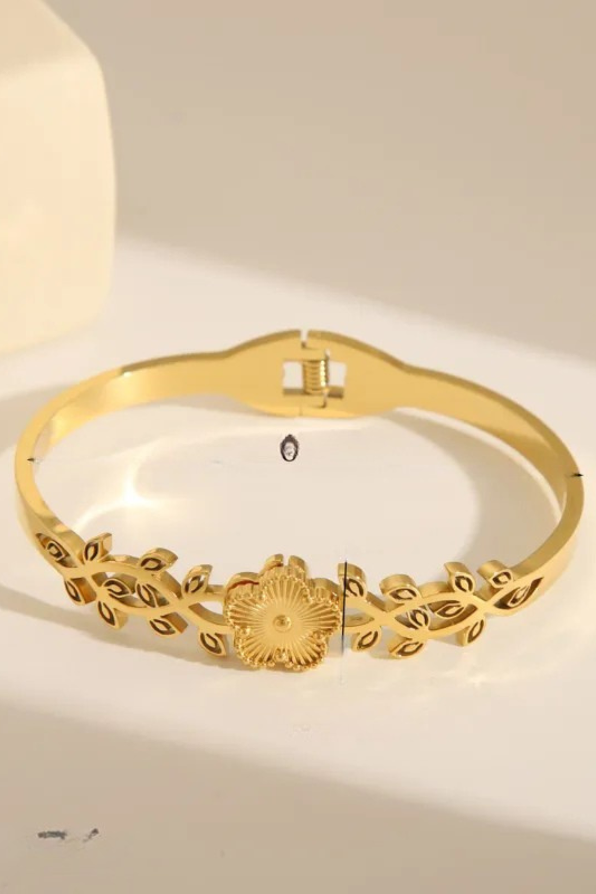 The Golden Bloom Bangle