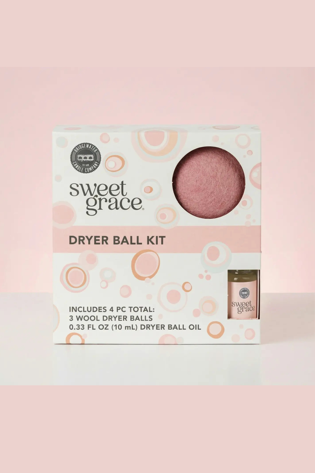 Bridgewater Sweet Grace Wool Dryer Ball Kit | Luxury Laundry 3-Pack