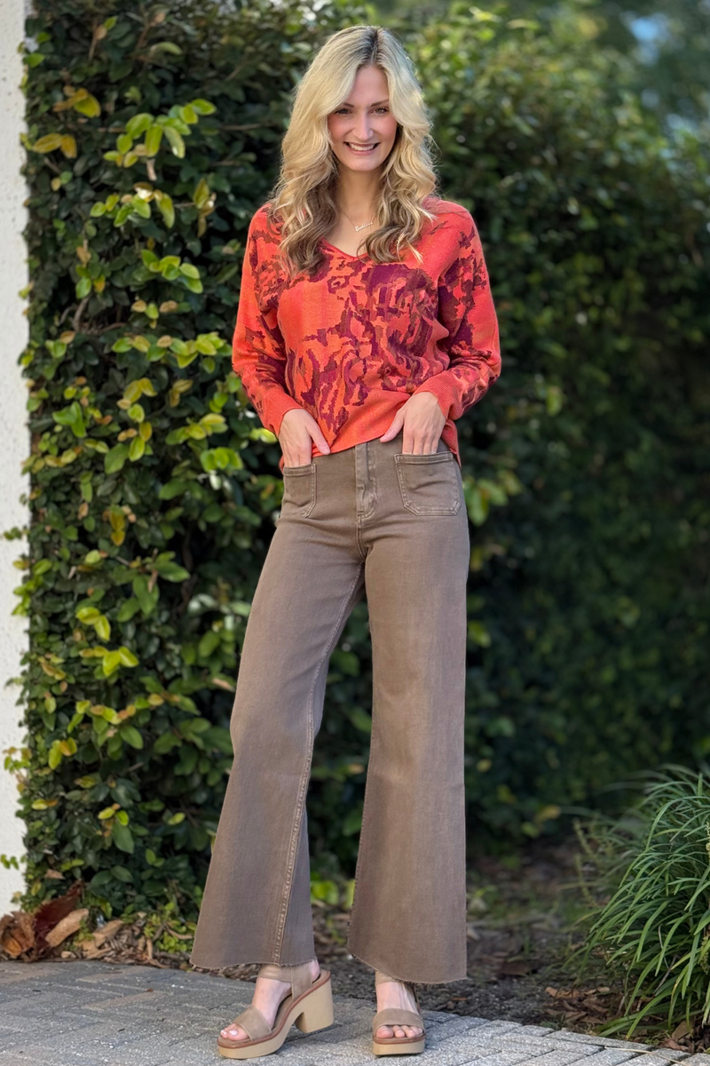 Close-up of front pockets on The Cloudwalk Denim Pants