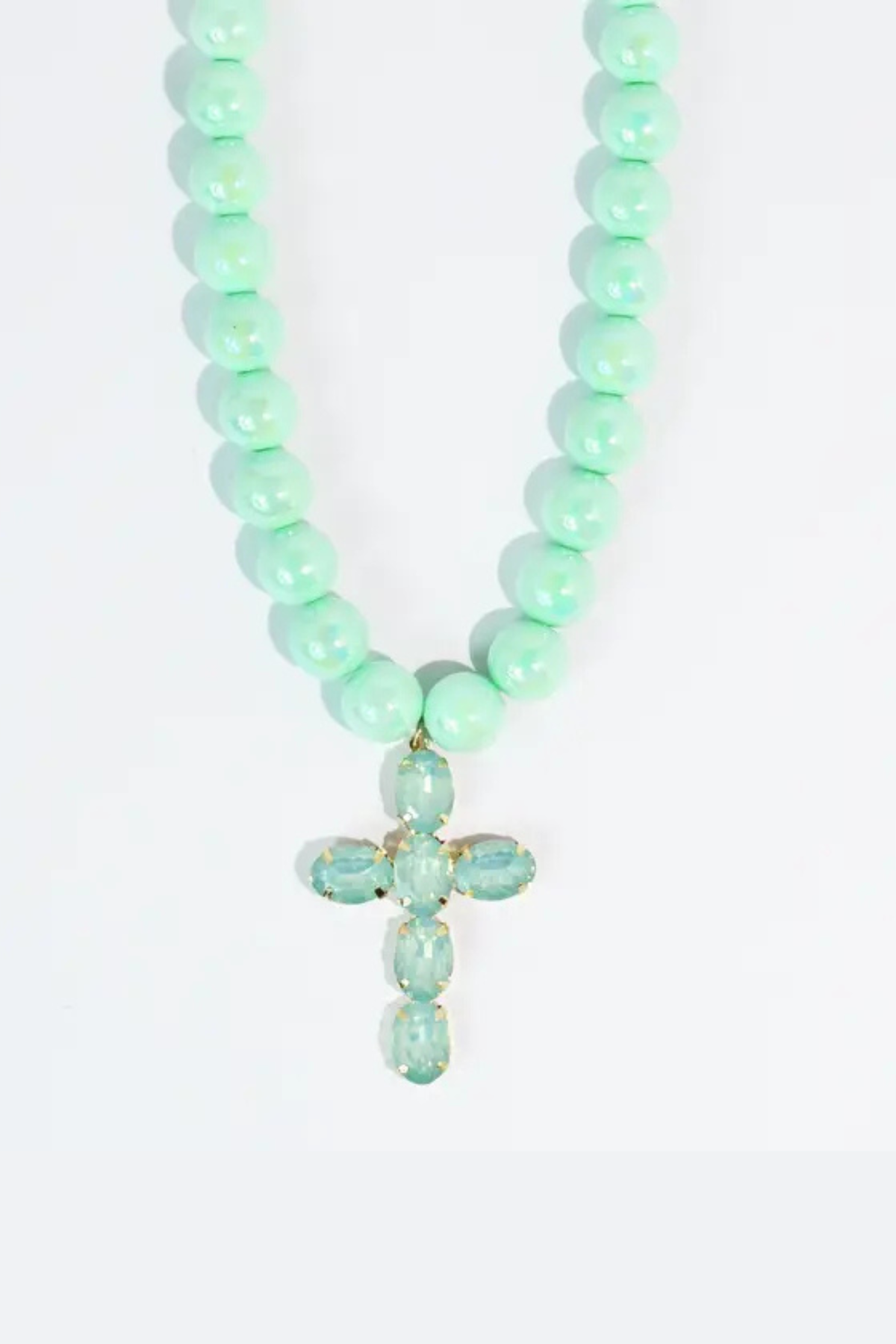 The Mint Grace Cross Necklace