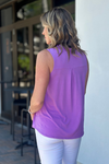 TPN: Carley Sleeveless Tank Top-Lavender